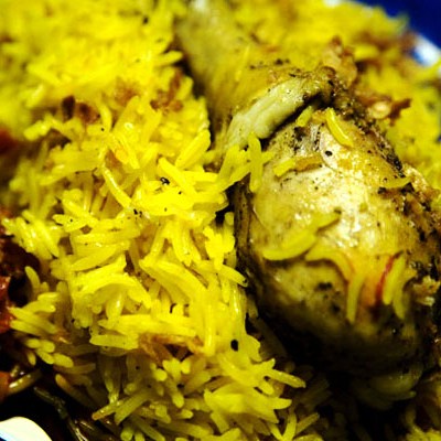 Baked Chicken Pulao