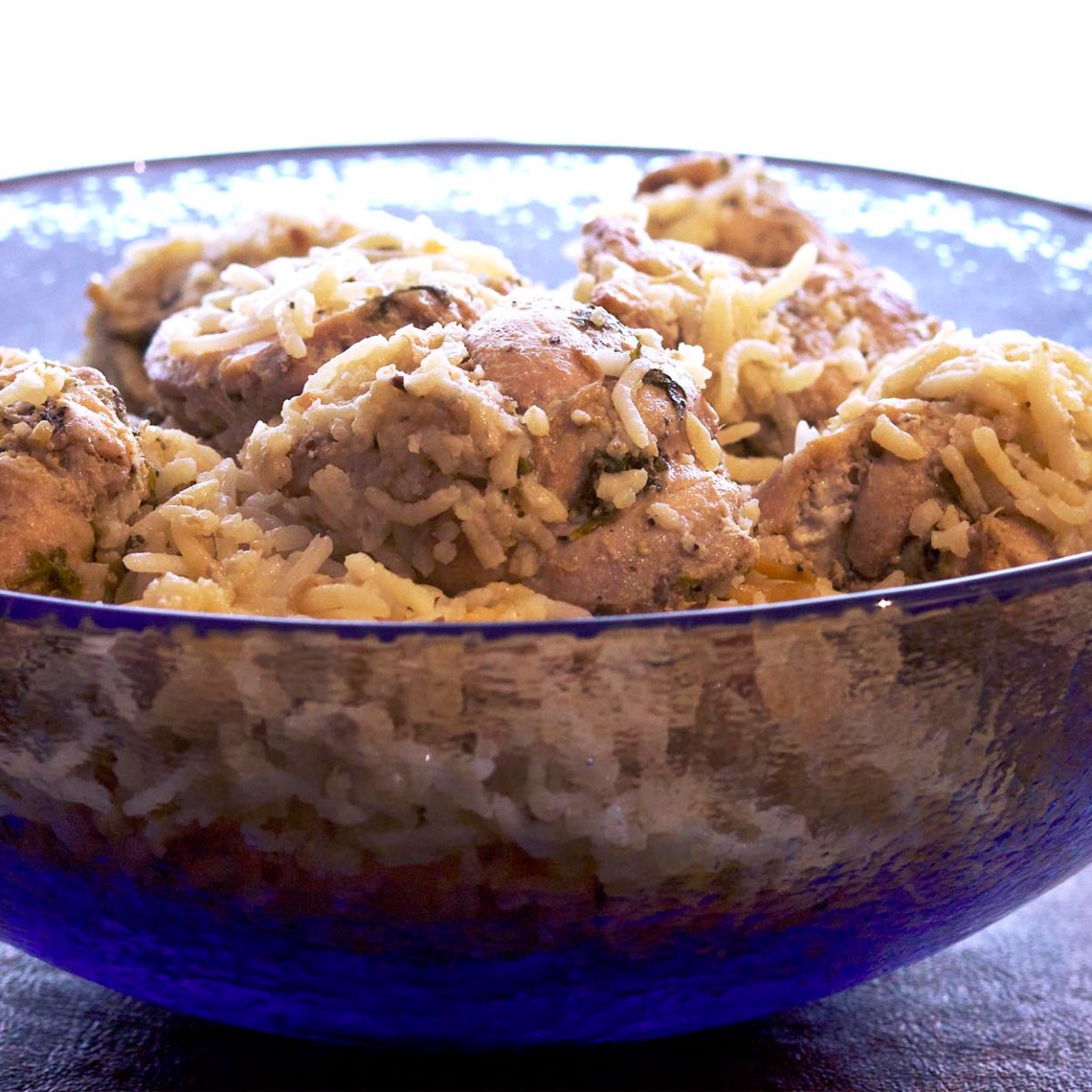 White Chicken Biryani